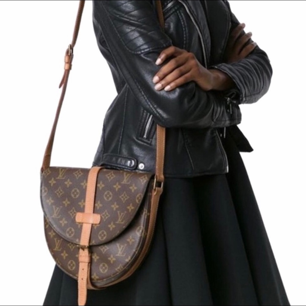 100% Authentic vintage Louis Vuitton Chantilly GM crossbody bag